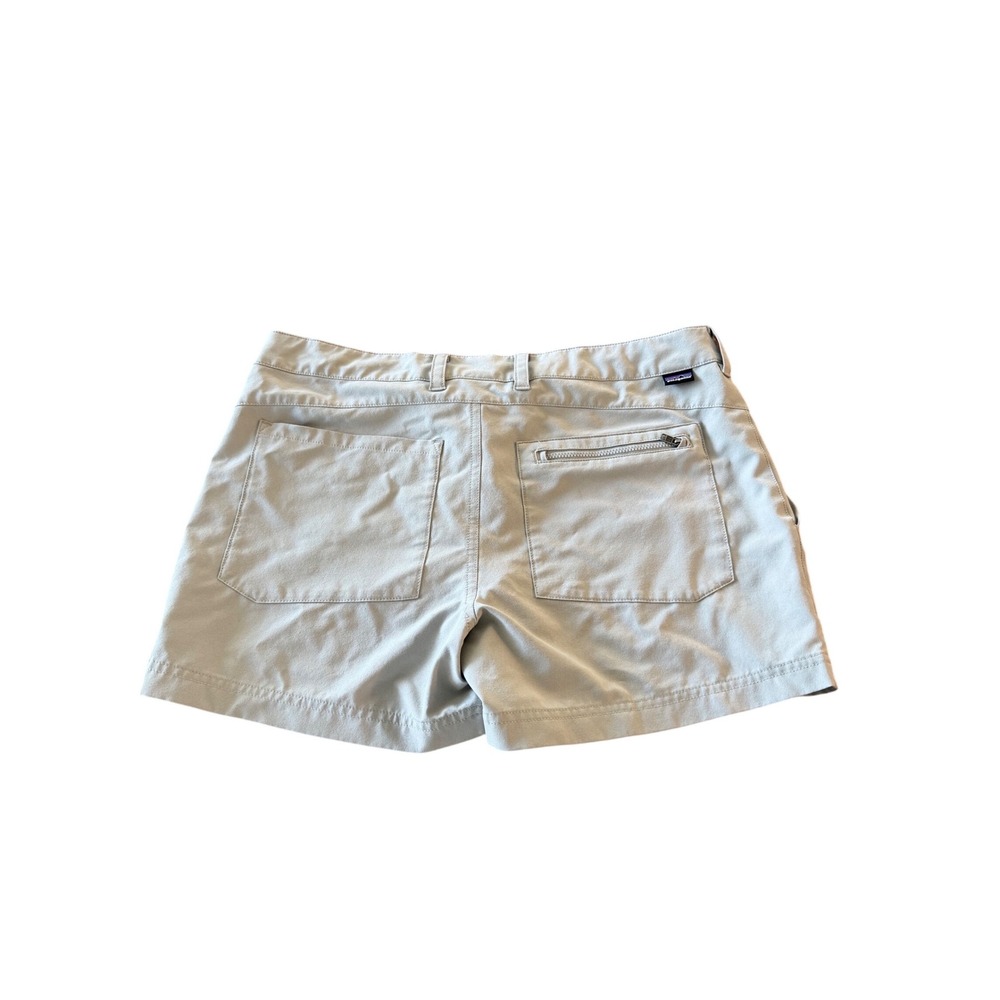 Patagonia Womens Quandary Shorts Size 8 Gray Hiking Outdoor Lightweight Stretch - Picture 2 of 9